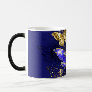 Mug Magique Composition avec papillons Sapphire