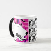 Mug Magique Conception artistique de race de chien de (Devant gauche)