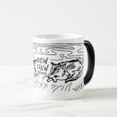 Mug Magique Conception classique de chiens de sommeil de DCK (Devant droit)