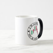 Mug Magique Conception commerciale | Modèle baissier | Pips (Devant droit)