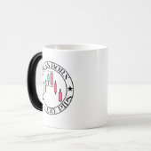 Mug Magique Conception commerciale | Modèle baissier | Pips (Devant gauche)