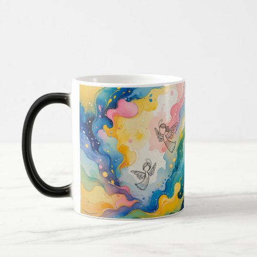 Mug Magique Conception d'anges (Gauche)