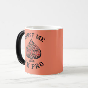 Mug Magique Conception de citation drôle de joueur de poker