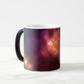 Mug Magique Conception de constellations de l'espace cosmique (Devant gauche)
