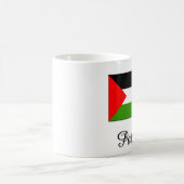Mug Magique Conception de drapeau de la Palestine (Centre)