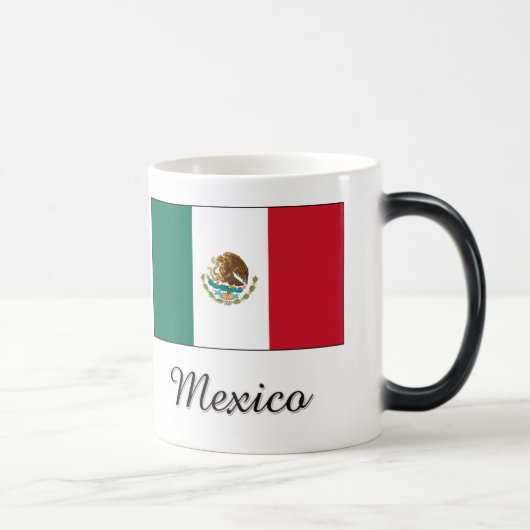 Mug Magique Conception de drapeau du Mexique (Droite)