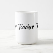 Mug Magique Conception de l'enseignant (Centre)