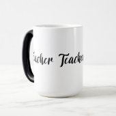 Mug Magique Conception de l'enseignant (Devant gauche)