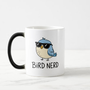 Mug Magique Conception de l'observation des oiseaux Kawaii