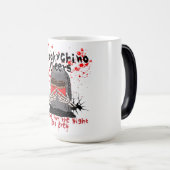 Mug Magique conception de T shirt Halloween (Devant droit)