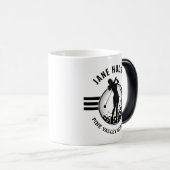 Mug Magique Conception Élégante de Golfeuse (Devant droit)