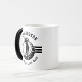 Mug Magique Conception Élégante de Golfeuse (Devant gauche)