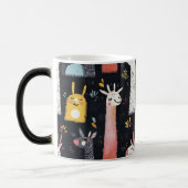 Mug Magique Conception ludique Motif Llama sans faille pour un (Gauche)