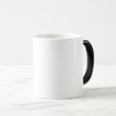 Mug Magique Cône rose Sakura crème glacée gaufre (Devant droit)