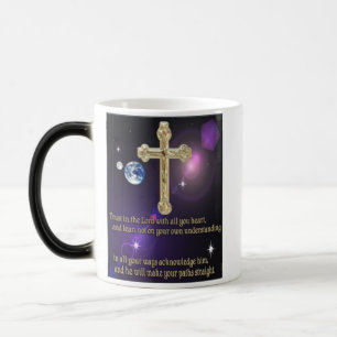 Mug Magique Confiance dans le Seigneur proverbes 3:5 dons