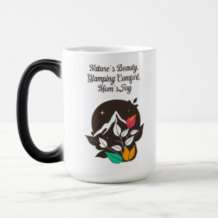 Mug Magique Confort de Glamping de la Beauté de la Nature Joie