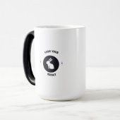 Mug Magique connaître votre lapin (Devant gauche)