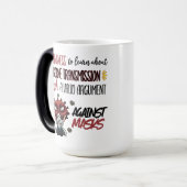 Mug Magique Contrôle des infections aéroportées (Devant gauche)