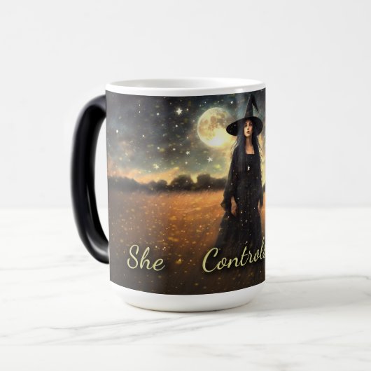 Mug Magique Contrôle des sorcières - (Devant gauche)