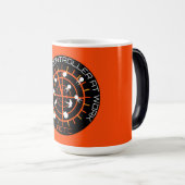 Mug Magique Contrôleur de la circulation aérienne (Devant droit)