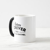 Mug Magique Cool - Soeurs pour toujours (Devant gauche)