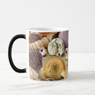 Mug Magique Coques de mer sur la plage