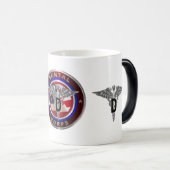 Mug Magique Corps dentaire de l'armée (Devant droit)