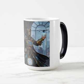 Mug Magique Cosmic Clockwork Mage Imaginaire Sci-Fi Art