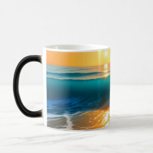 Mug Magique Coucher de soleil tranquille