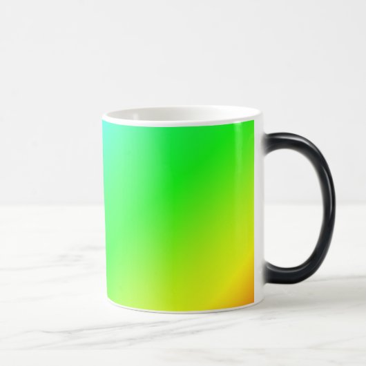 Mug Magique Couleur Arc-en-ciel Vert bleu violet Mélange diago (Droite)