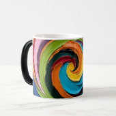 Mug Magique Couleur pastel abstraite (Devant gauche)