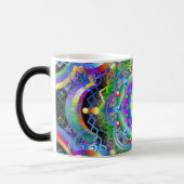 Mug Magique Couleurs de l'univers mandala (Gauche)