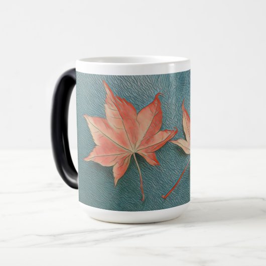 Mug Magique coupe feuille (Devant gauche)