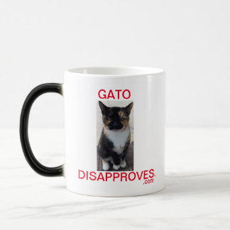 Mug Magique Coupe, morphing, Gato désapprouve