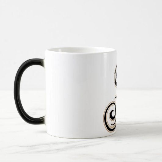 Mug Magique Coupes lettres blanches A (Gauche)
