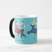Mug Magique Couples de danse à voile (Devant gauche)