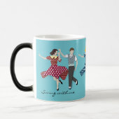 Mug Magique Couples de danse à voile (Gauche)
