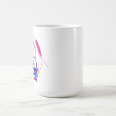 Mug Magique Coureur de vélo rétro  (Centre)