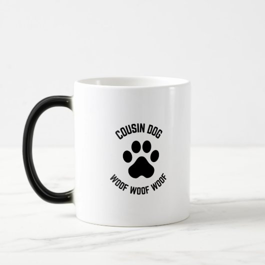 Mug Magique Cousin woof woof (Gauche)