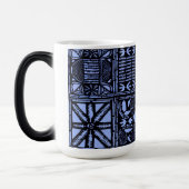 Mug Magique Couvre-lit Indigo Batik - Bleu (Gauche)