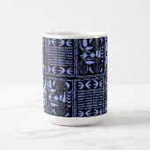 Mug Magique Couvre-lit Indigo Batik - Bleu (Centre)