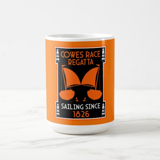 Mug Magique Cowes île de Wight Yacht Regatta (Centre)