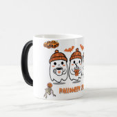 Mug Magique Cozy Autumn Coffee Ghosts – Halloween (Devant gauche)
