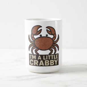 Mug Magique Crabe en détresse – Vintage “Je suis un peu grinch