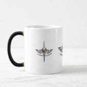 Mug Magique Crâne ailé de combat avec Dagger (Gauche)