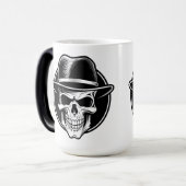Mug Magique Crâne Fedora (Devant gauche)