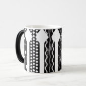 Mug Magique Cravates noires (Devant gauche)