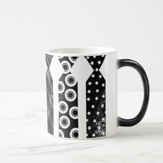 Mug Magique Cravates noires (Droite)