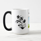 Mug Magique Create Your Own personalized Template Text  (Gauche)