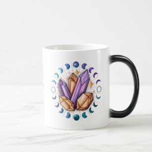 Mug Magique Créez vos propres cristaux et phases de lune